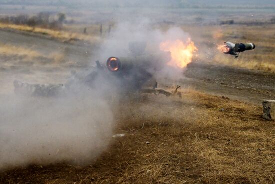 Russia Ukraine Military Operation Anti-Tank Unit Training