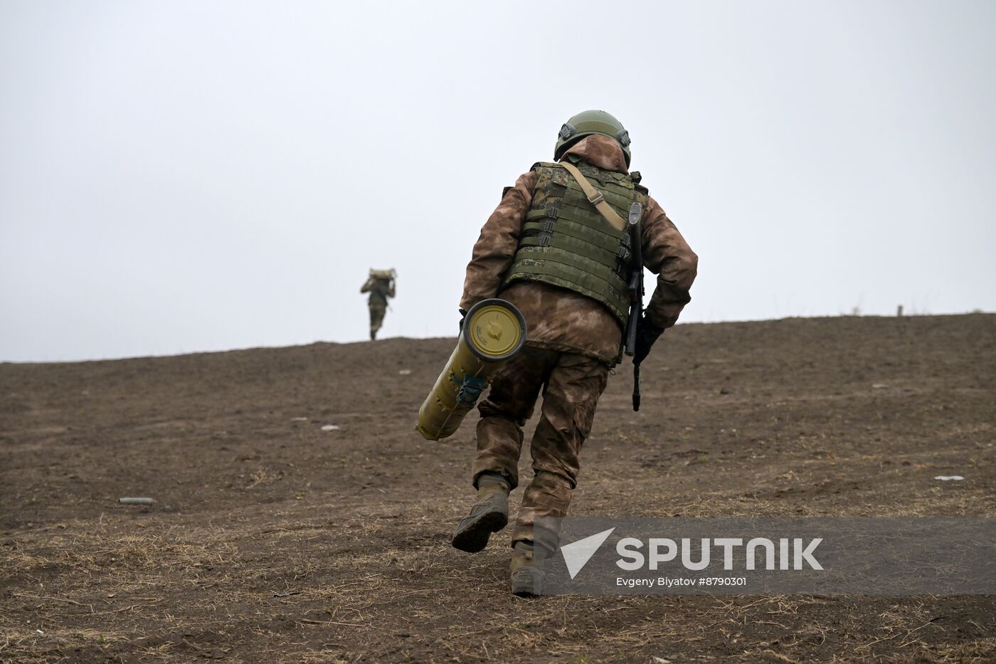 Russia Ukraine Military Operation Anti-Tank Unit Training