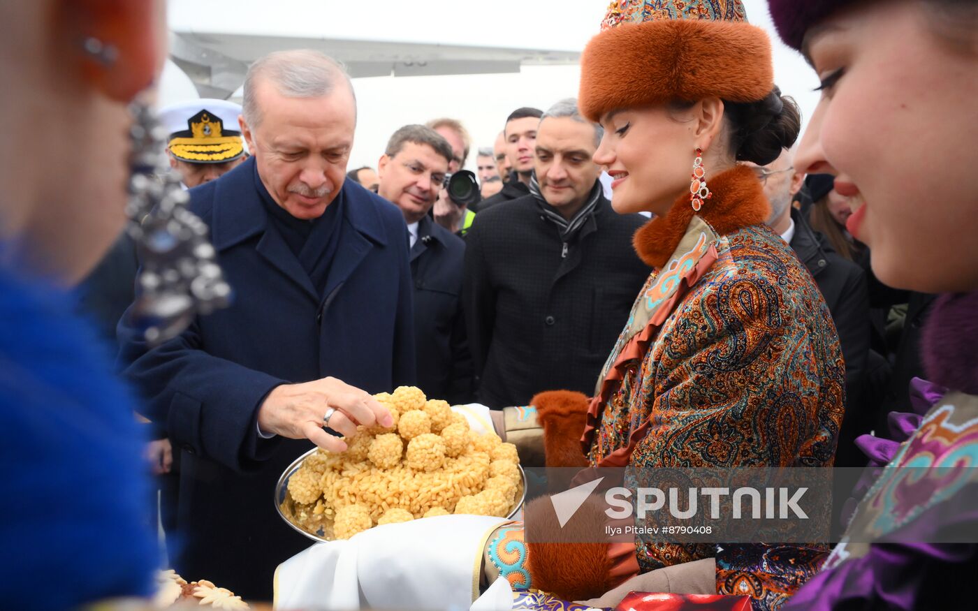 16th BRICS Summit. President of Turkiye Recep Tayyip Erdogan arrives in Kazan