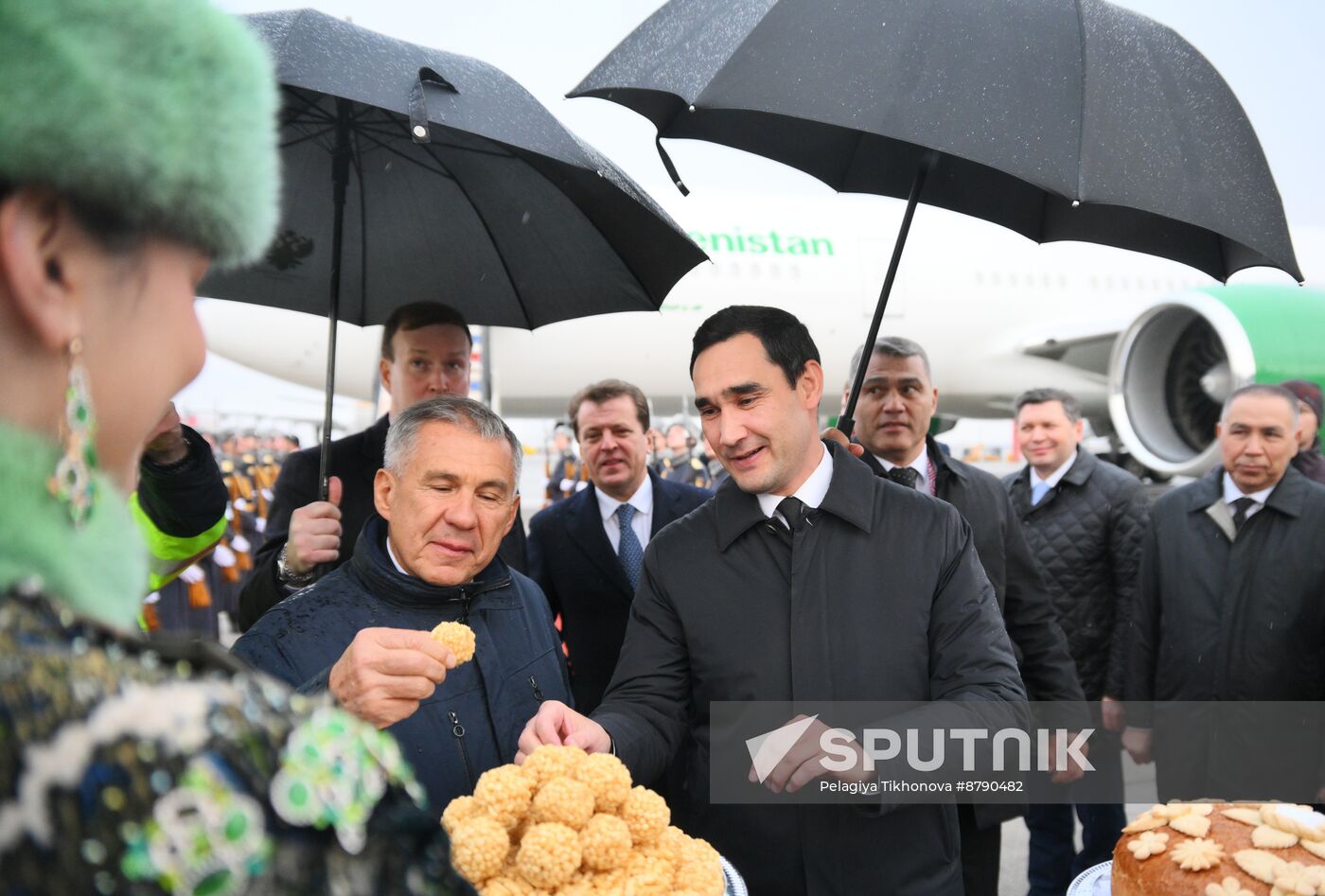 16th BRICS Summit. President of Turkmenistan Serdar Berdimuhamedov