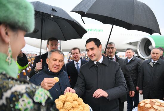 16th BRICS Summit. President of Turkmenistan Serdar Berdimuhamedov