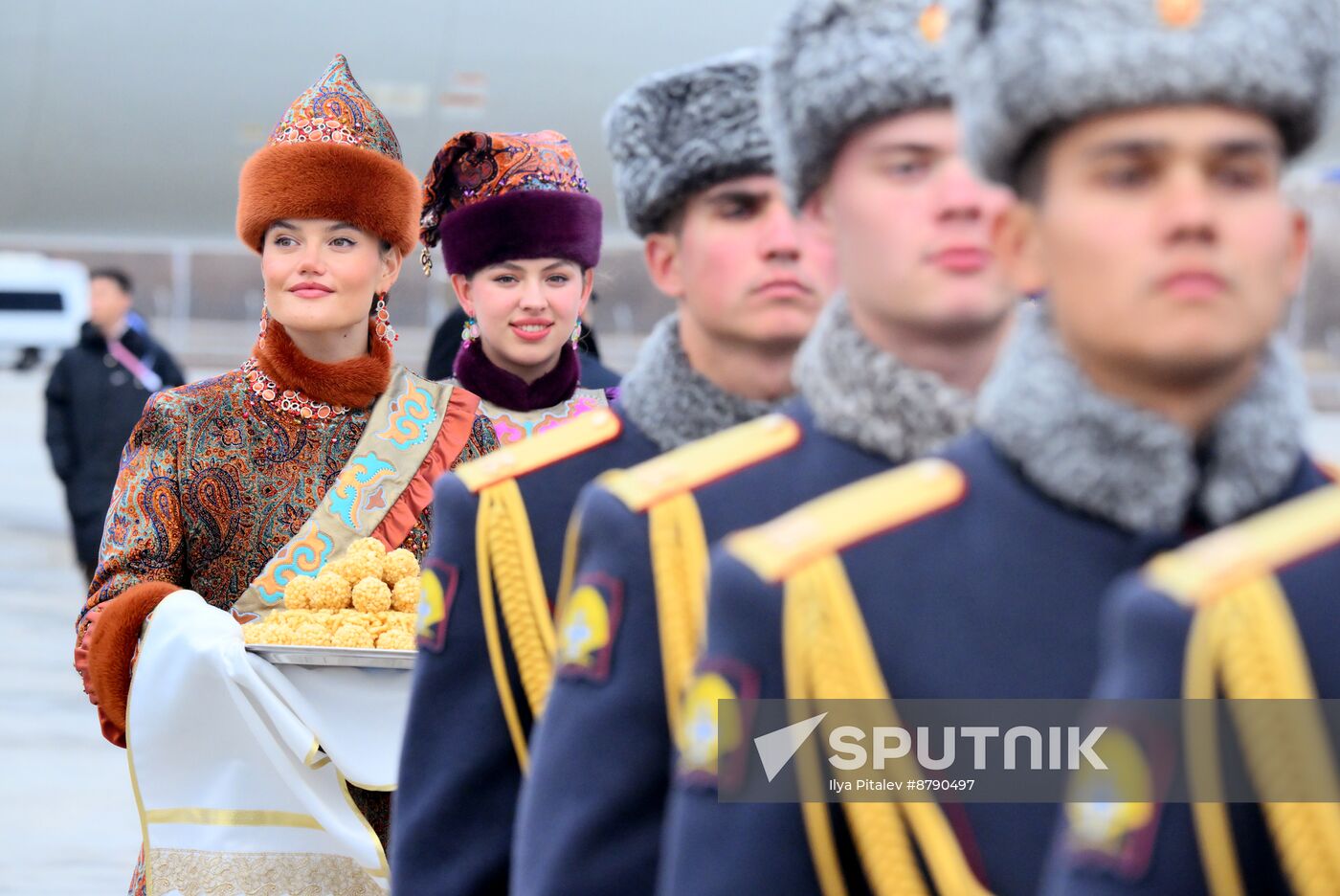 16th BRICS Summit. President of Turkiye Recep Tayyip Erdogan arrives in Kazan