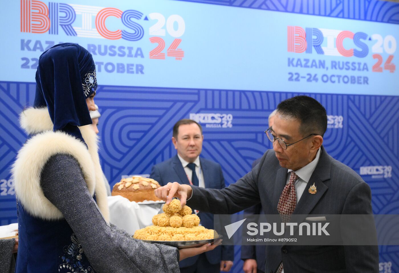 16th BRICS Summit. Foreign Minister of Thailand Maris Sangiampongsa arrives in Kazan