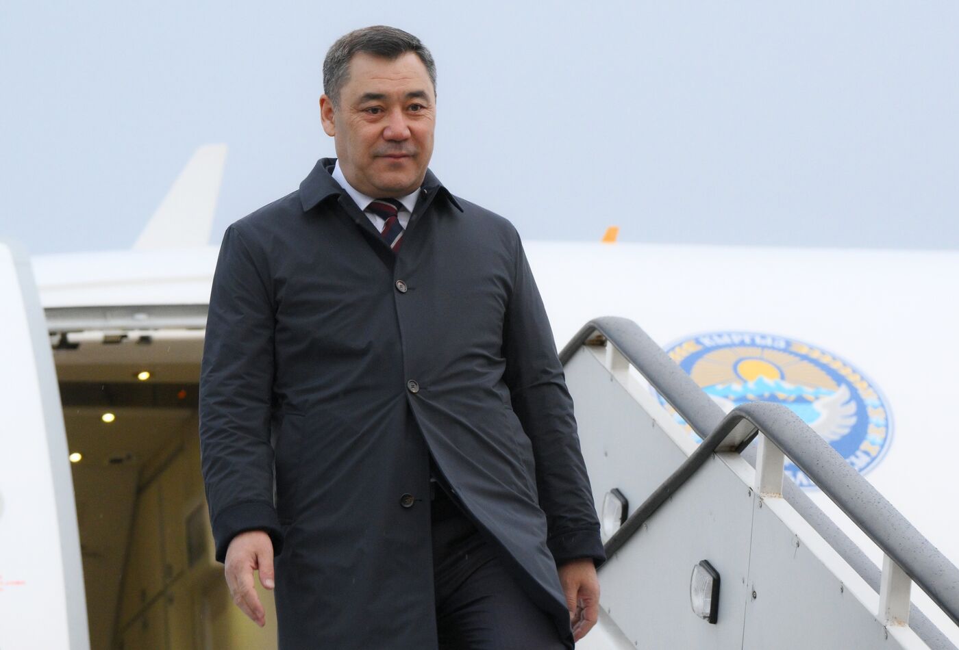 16th BRICS Summit. President of Kyrgyzstan Sadyr Japarov arrives in Kazan