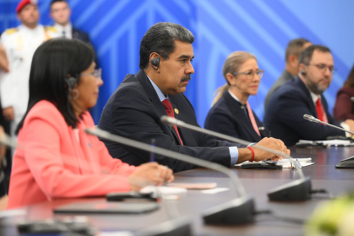 16th BRICS Summit. President of Russia Vladimir Putin meets with President of Venezuela Nicolas Maduro