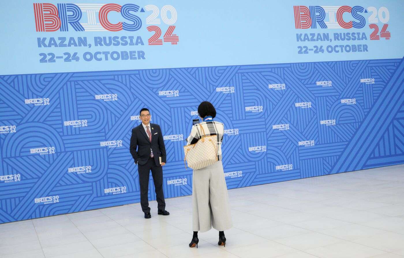 16th BRICS Summit. BRICS countries' delegations arrive for official reception