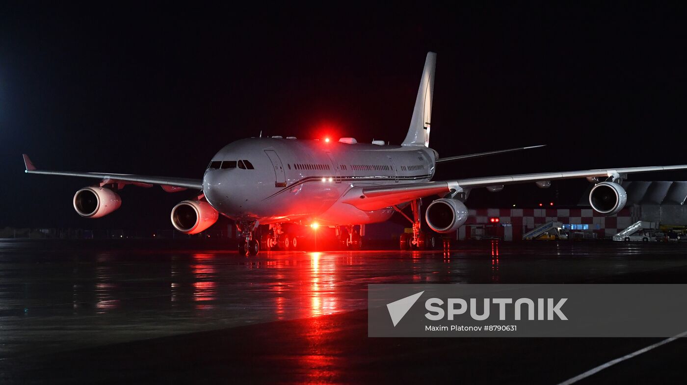 16th BRICS Summit. Foreign Minister of Saudi Arabia Faisal bin Farhan Al Saud arrives in Kazan