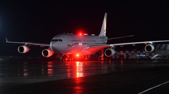 16th BRICS Summit. Foreign Minister of Saudi Arabia Faisal bin Farhan Al Saud arrives in Kazan