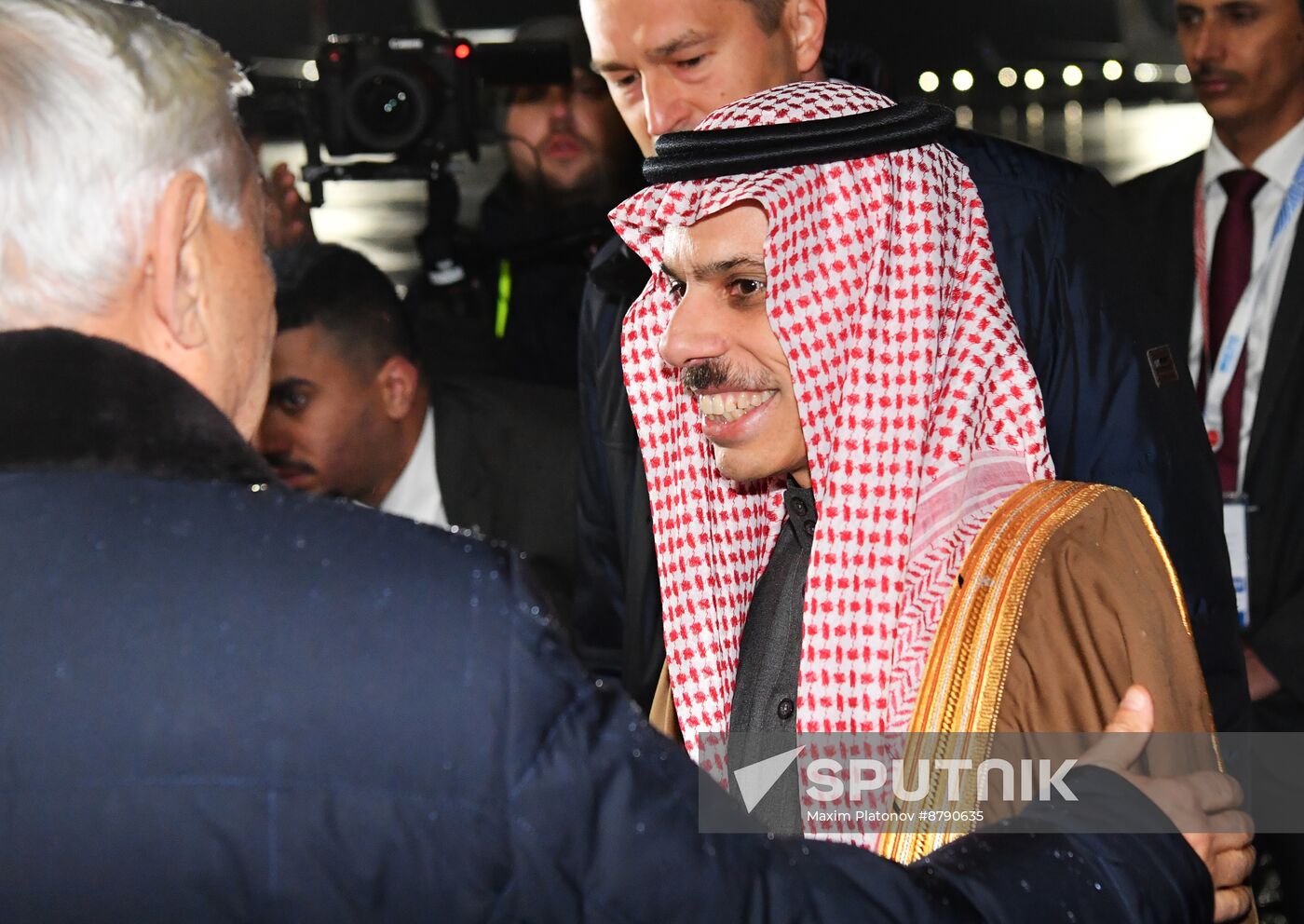 16th BRICS Summit. Foreign Minister of Saudi Arabia Faisal bin Farhan Al Saud arrives in Kazan