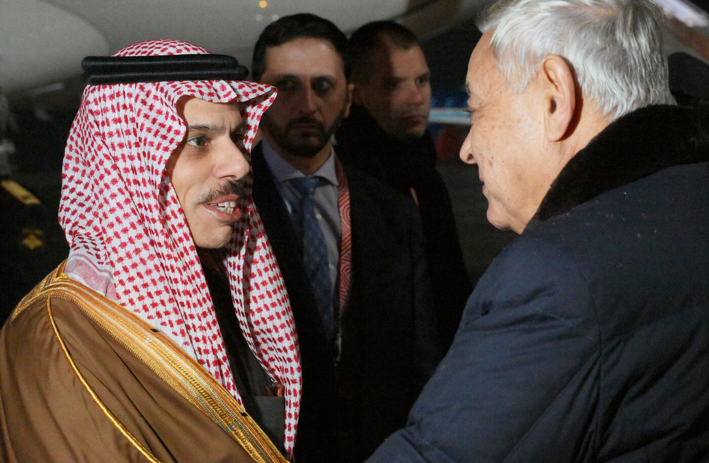 16th BRICS Summit. Foreign Minister of Saudi Arabia Faisal bin Farhan Al Saud arrives in Kazan