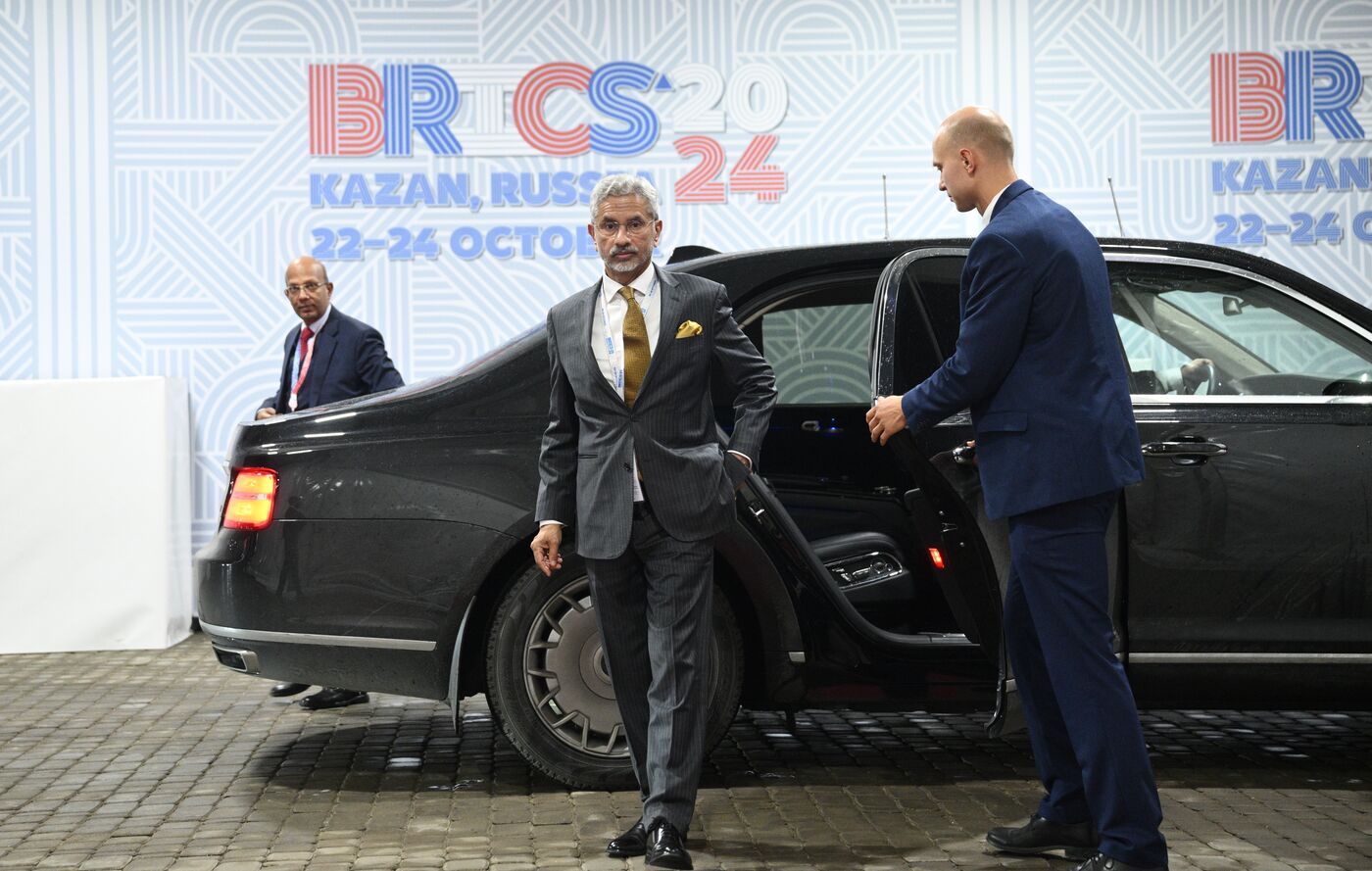 16th BRICS Summit. BRICS countries' delegations arrive for official reception