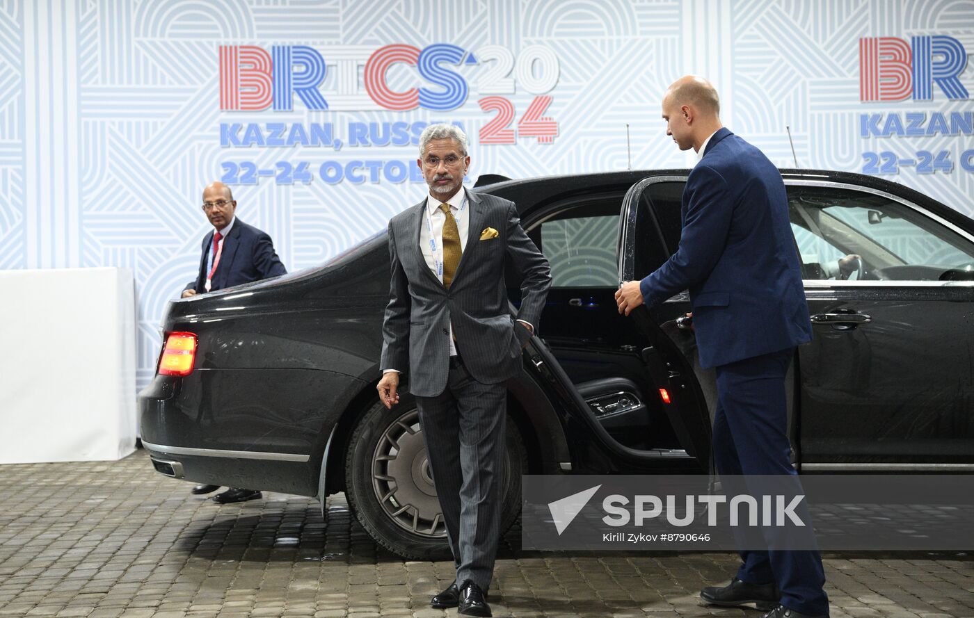 16th BRICS Summit. BRICS countries' delegations arrive for official reception