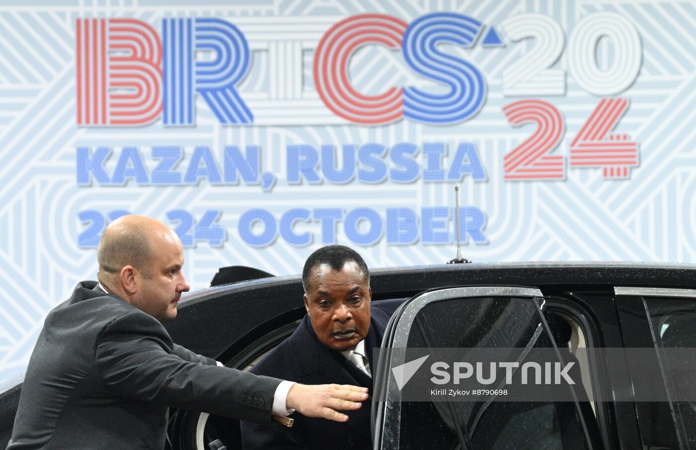 16th BRICS Summit. BRICS countries' delegations arrive for official reception