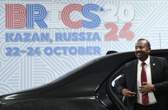 16th BRICS Summit. BRICS countries' delegations arrive for official reception