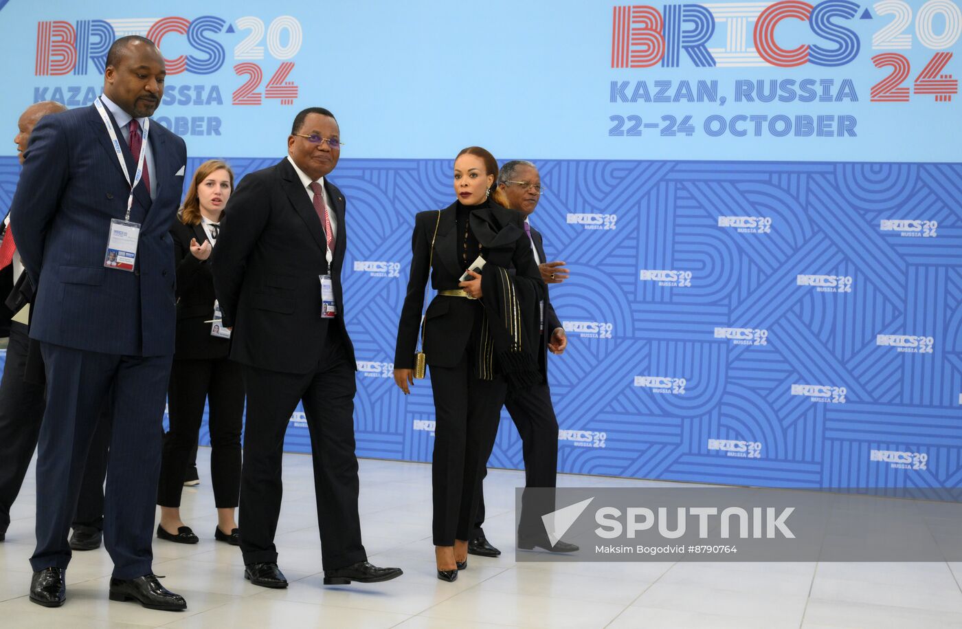 16th BRICS Summit. BRICS countries' delegations arrive for official reception