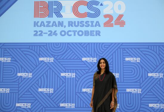 16th BRICS Summit. BRICS countries' delegations arrive for official reception