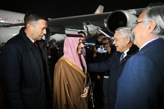 16th BRICS Summit. Foreign Minister of Saudi Arabia Faisal bin Farhan Al Saud arrives in Kazan