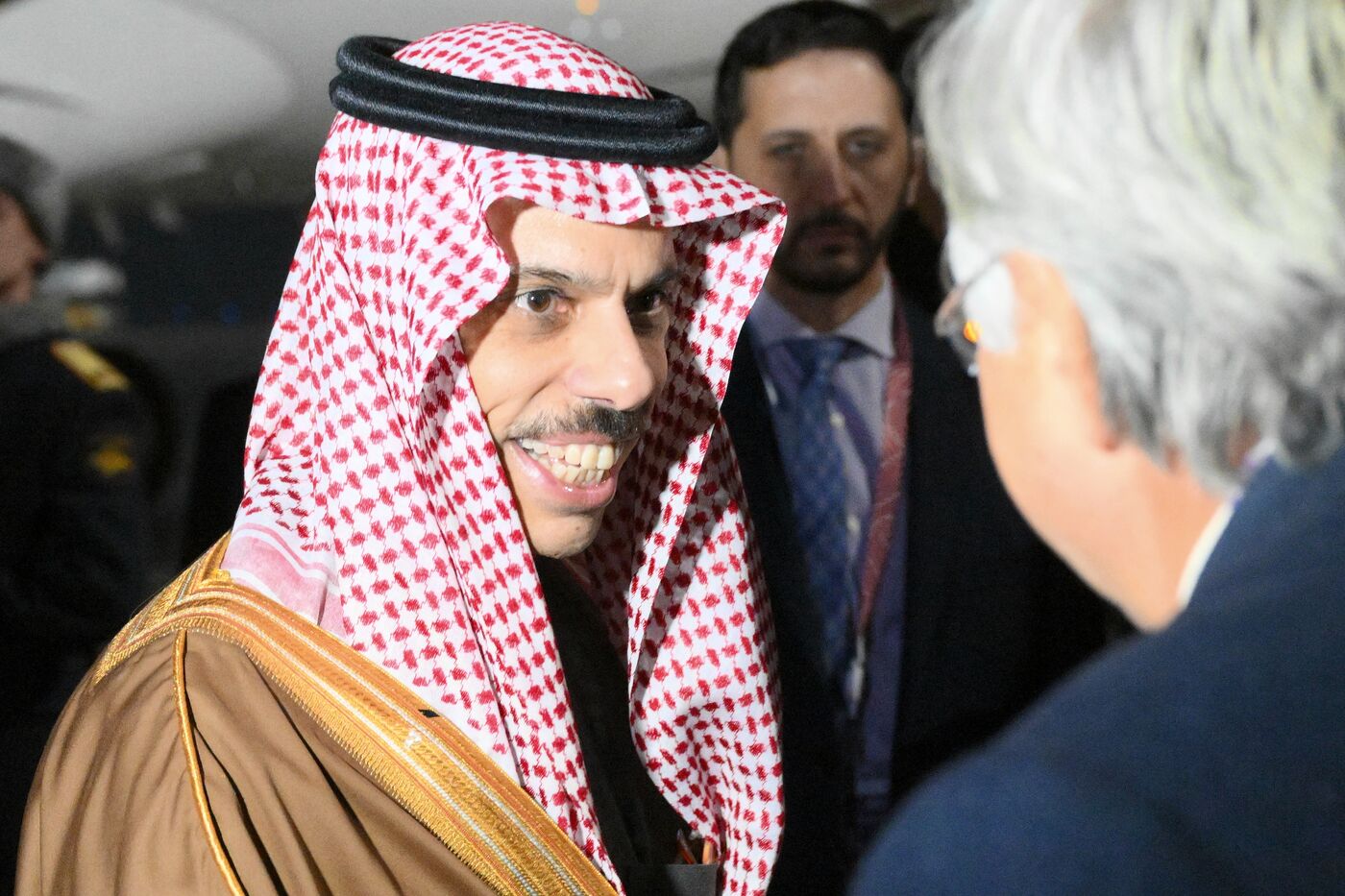 16th BRICS Summit. Foreign Minister of Saudi Arabia Faisal bin Farhan Al Saud arrives in Kazan