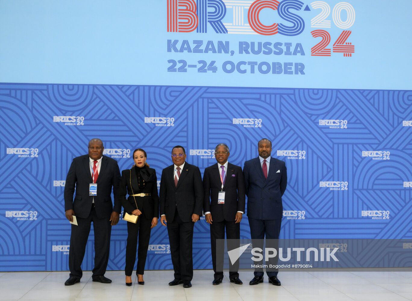 16th BRICS Summit. BRICS countries' delegations arrive for official reception