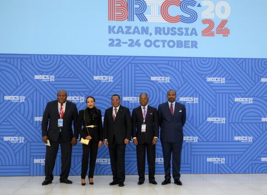 16th BRICS Summit. BRICS countries' delegations arrive for official reception