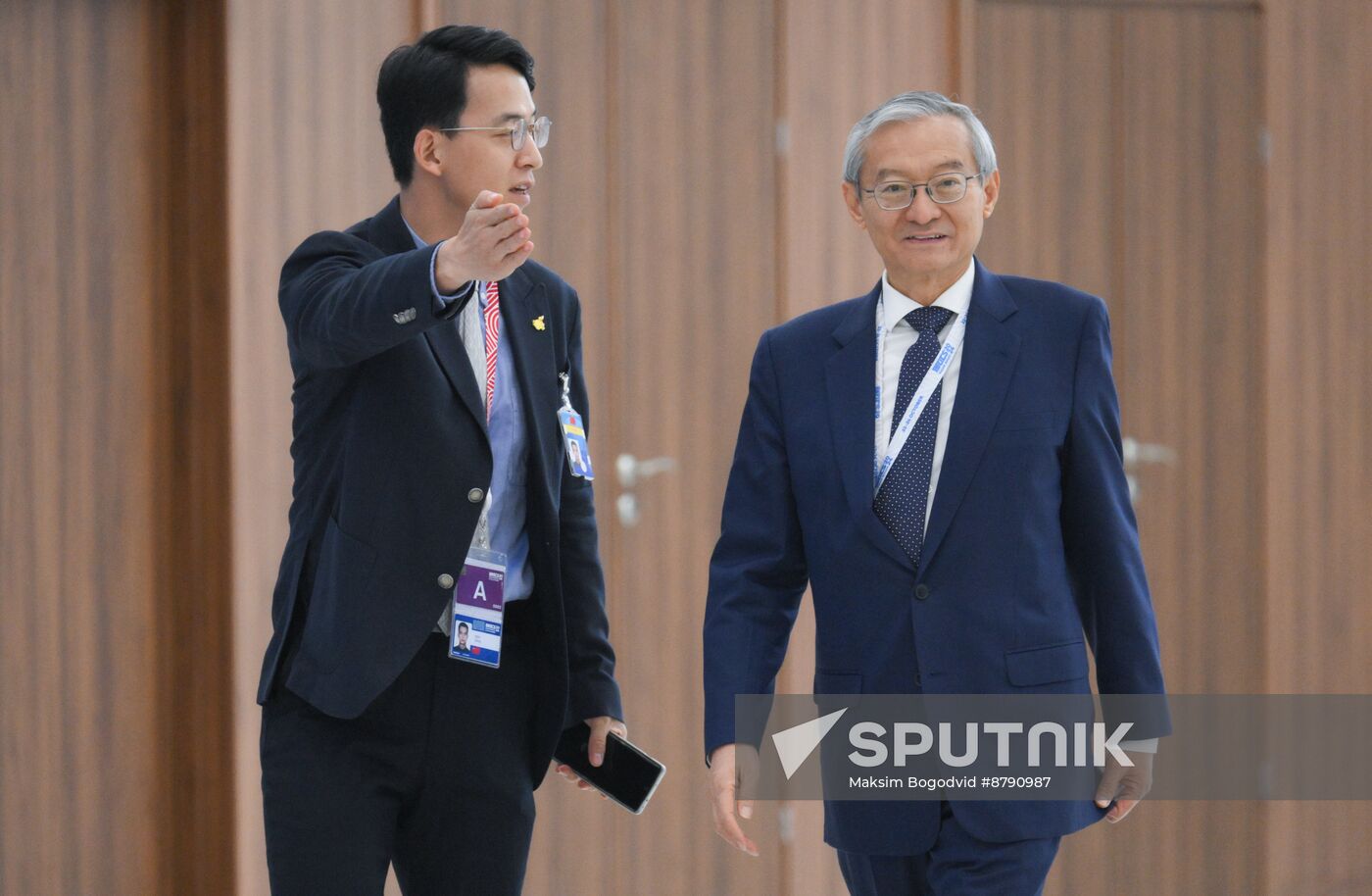 16th BRICS summit. Arrival of participants in Outreach/BRICS Plus meeting