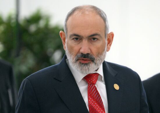 Prime Minister of Armenia Nikol Pashinyan during the arrival of delegations at Kazan Expo to attend the 16th BRICS summit. Location: Russia, Republic of Tatarstan, Kazan. Author: Maksim Bogodvid. 16th BRICS summit. Arrival of participants in Outreach/BRICS Plus meeting