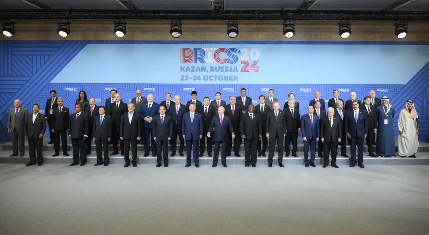 16th BRICS Summit. Joint photo opportunities for BRICS heads of delegation