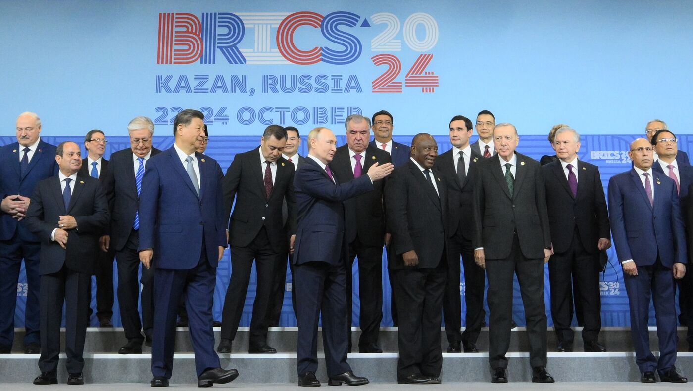 16th BRICS Summit. Joint photo opportunities for BRICS heads of delegation