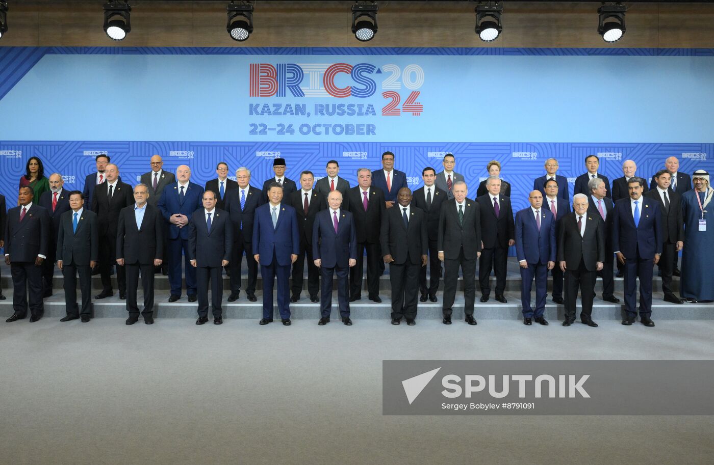 16th BRICS Summit. Joint photo opportunities for BRICS heads of delegation