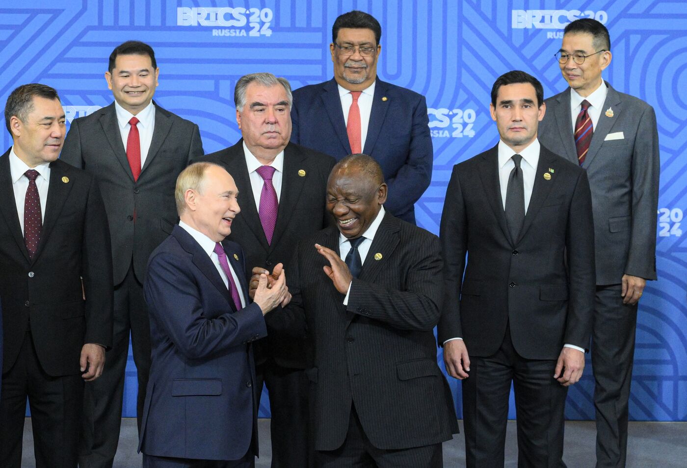 16th BRICS Summit. Joint photo opportunities for BRICS heads of delegation