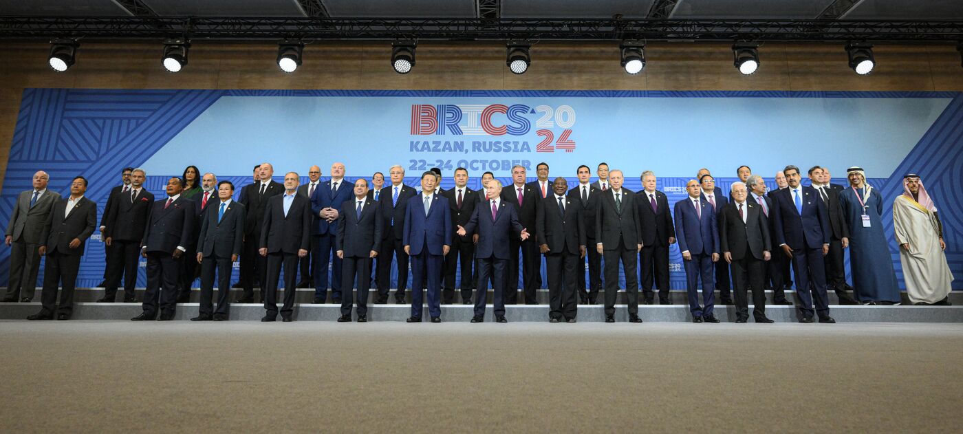 16th BRICS Summit. Joint photo opportunities for BRICS heads of delegation