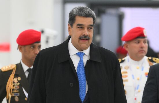 President of Venezuela Nicolas Maduro during the arrival of delegations at Kazan Expo to attend the 16th BRICS summit. Location: Russia, Republic of Tatarstan, Kazan. Author: Maksim Bogodvid. 16th BRICS summit. Arrival of participants in Outreach/BRICS Plus meeting