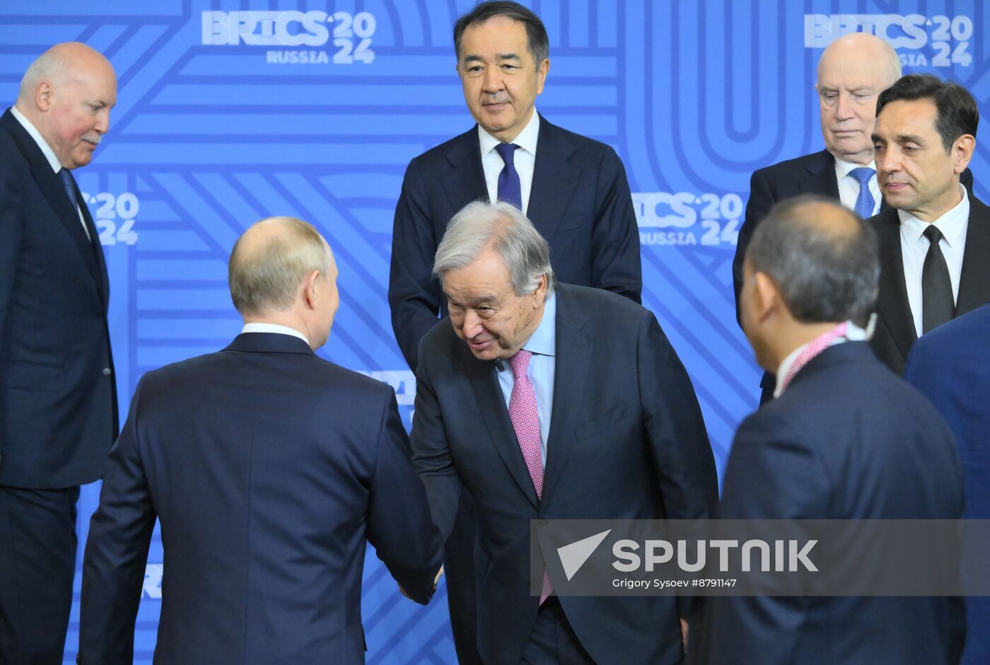 16th BRICS Summit. Joint photo opportunities for BRICS heads of delegation