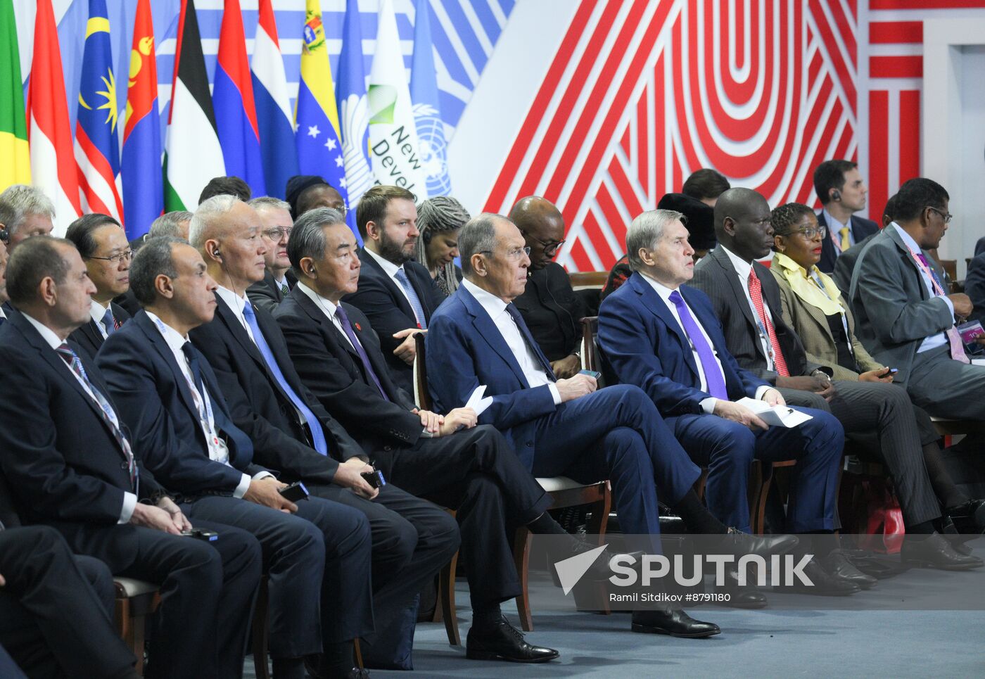 16th BRICS summit. Outreach/BRICS Plus meeting. Plenary session
