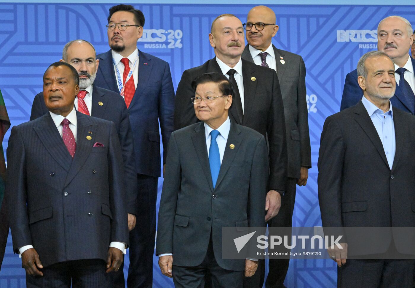 16th BRICS Summit. Joint photo opportunities for BRICS heads of delegation