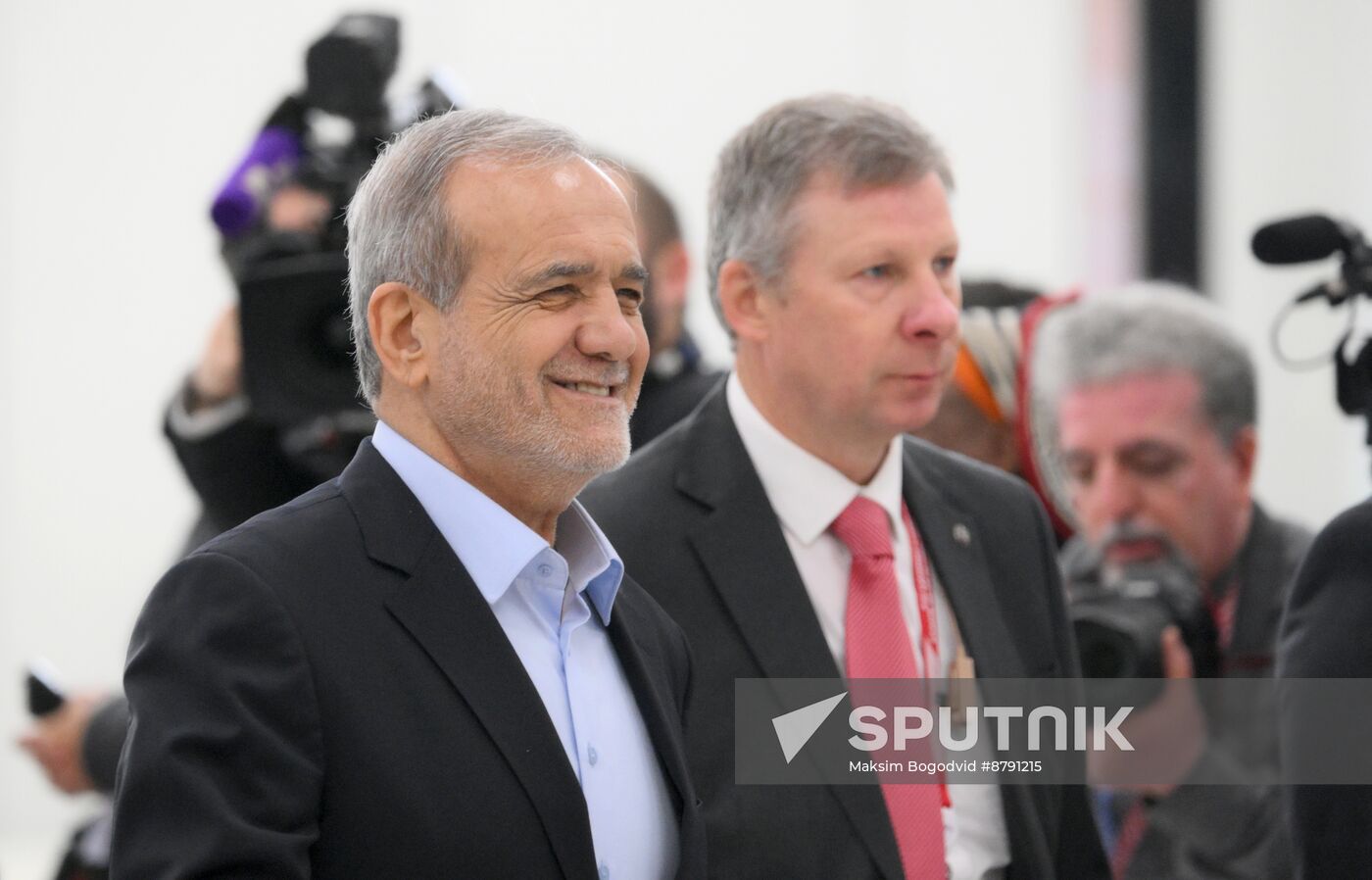 16th BRICS summit. Arrival of participants in Outreach/BRICS Plus meeting