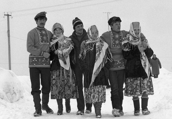 Snow Queen festival in Kostroma Region