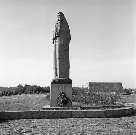 Monument Mother in the village of Pirčiupis, Lithuanian SSR
