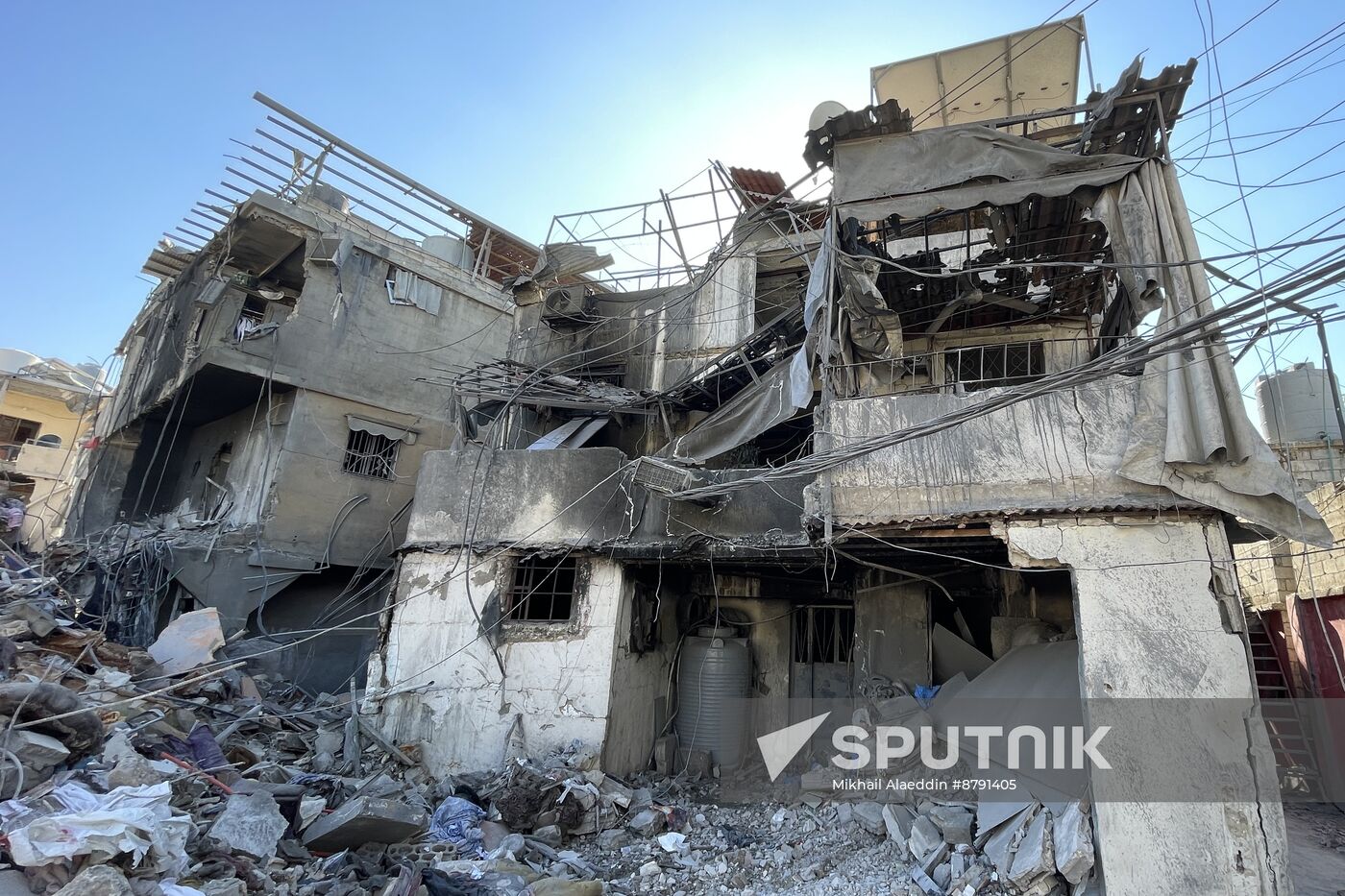 Lebanon Israel Beirut Strikes