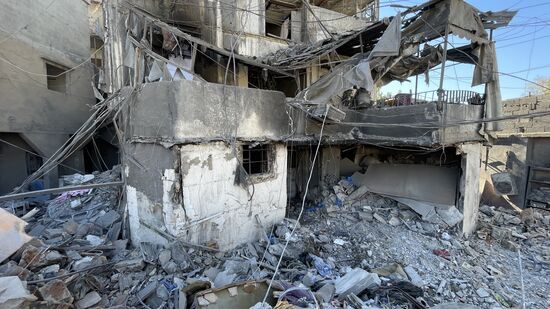 Lebanon Israel Beirut Strikes