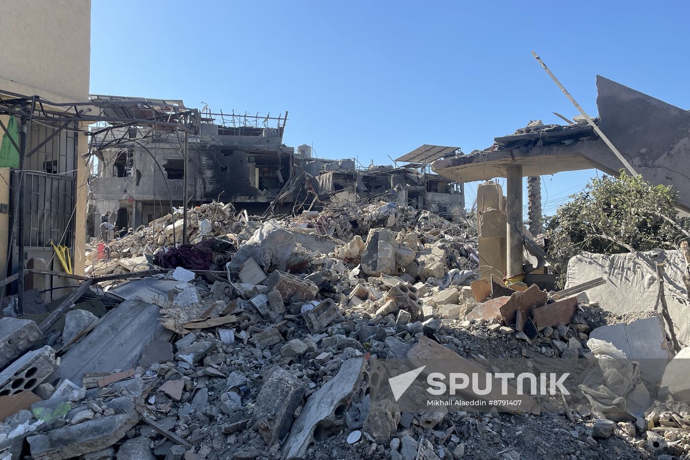 Lebanon Israel Beirut Strikes