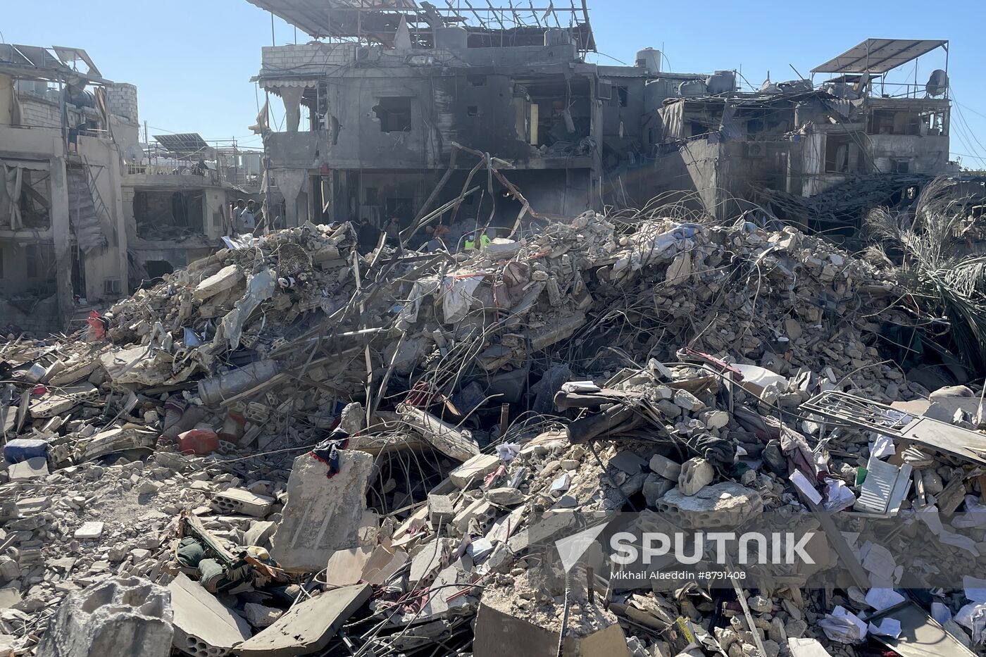 Lebanon Israel Beirut Strikes