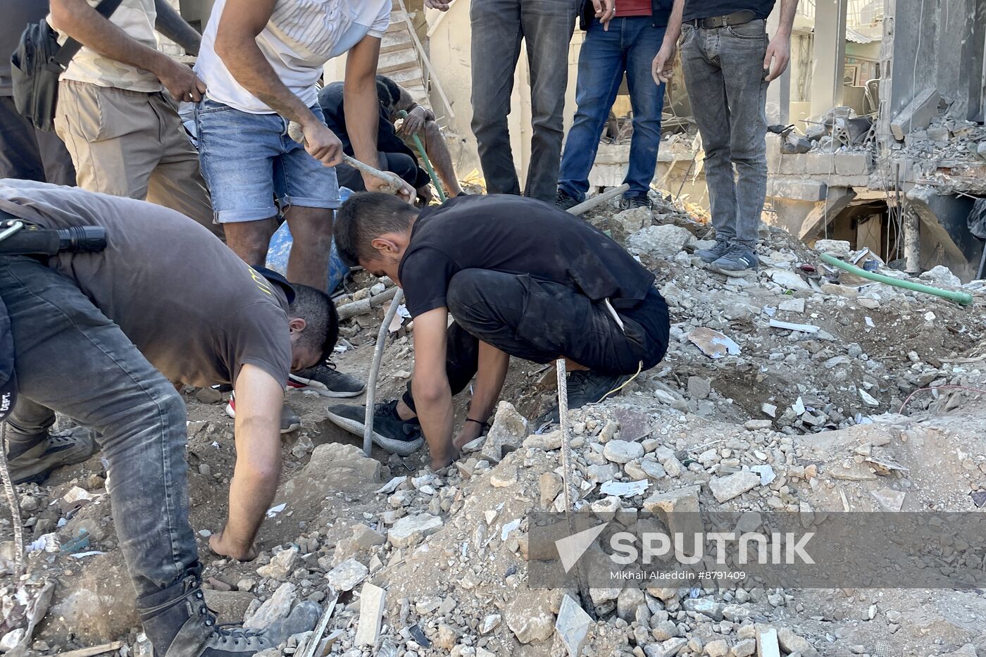 Lebanon Israel Beirut Strikes