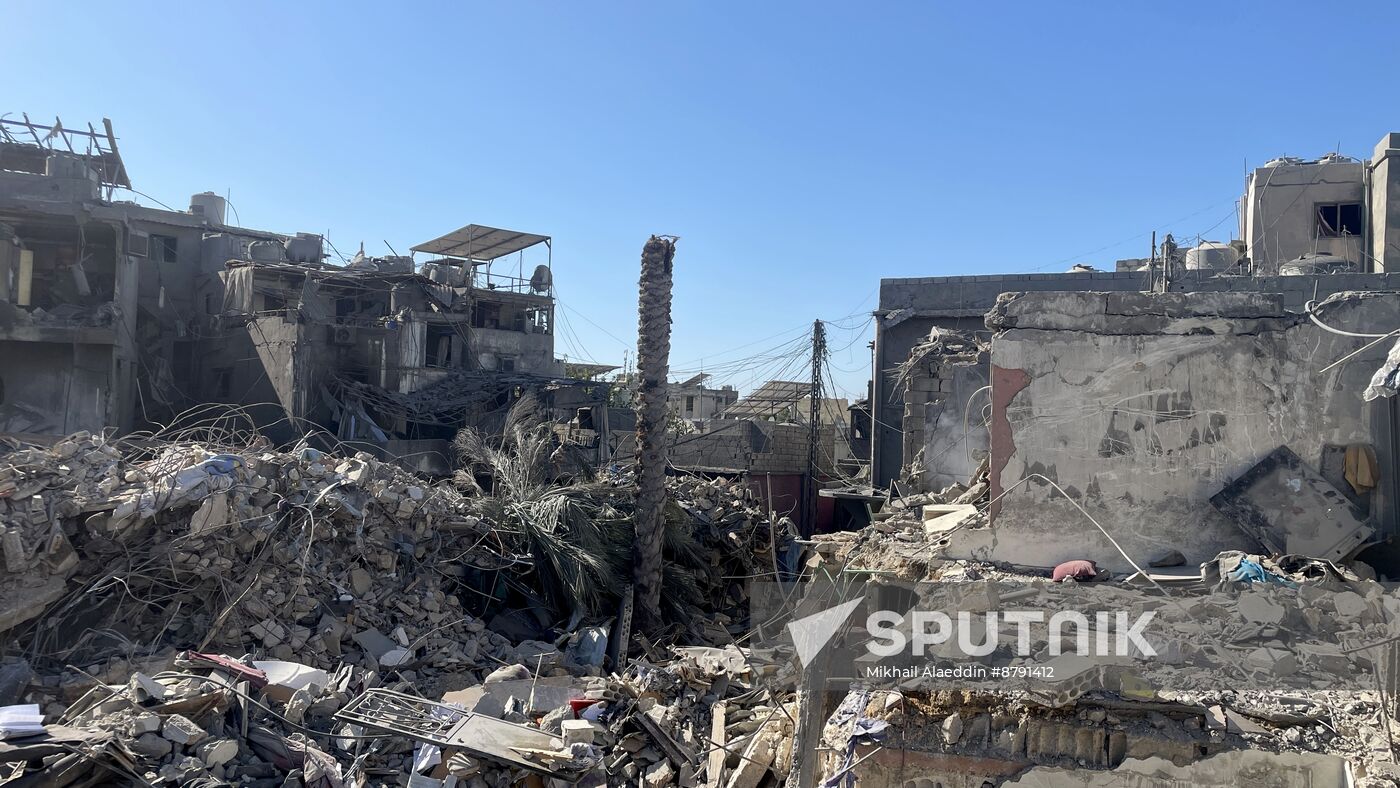 Lebanon Israel Beirut Strikes