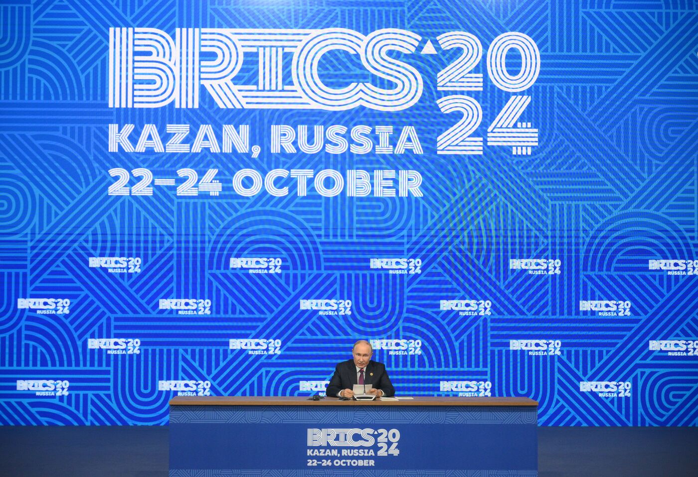 16th BRICS Summit. Press conference with President of Russia Vladimir Putin