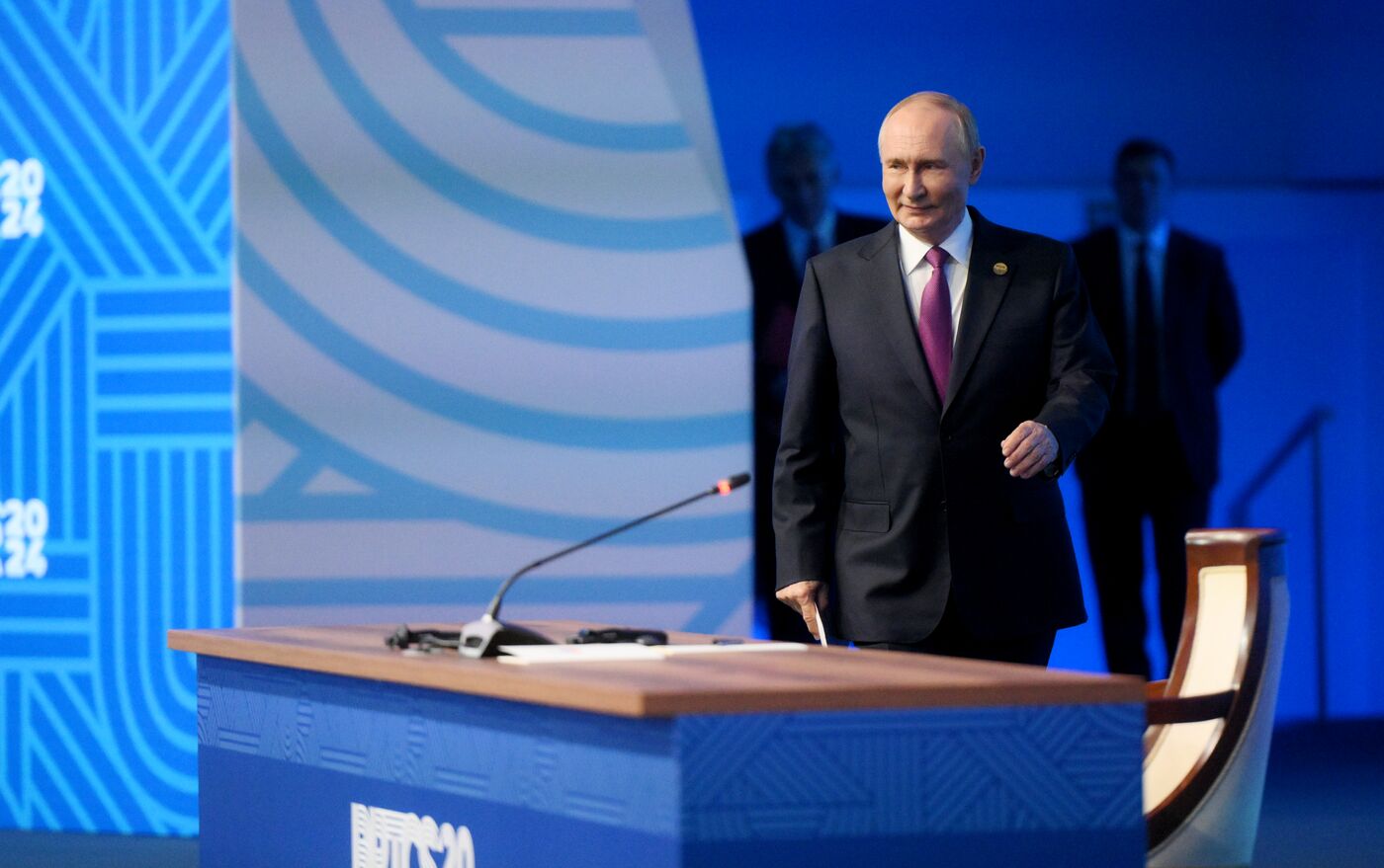 16th BRICS Summit. Press conference with President of Russia Vladimir Putin