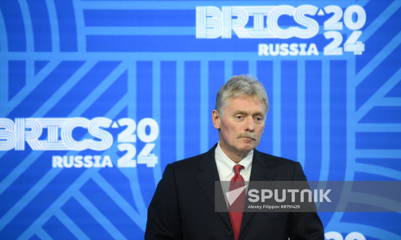 16th BRICS Summit. Press conference with President of Russia Vladimir Putin