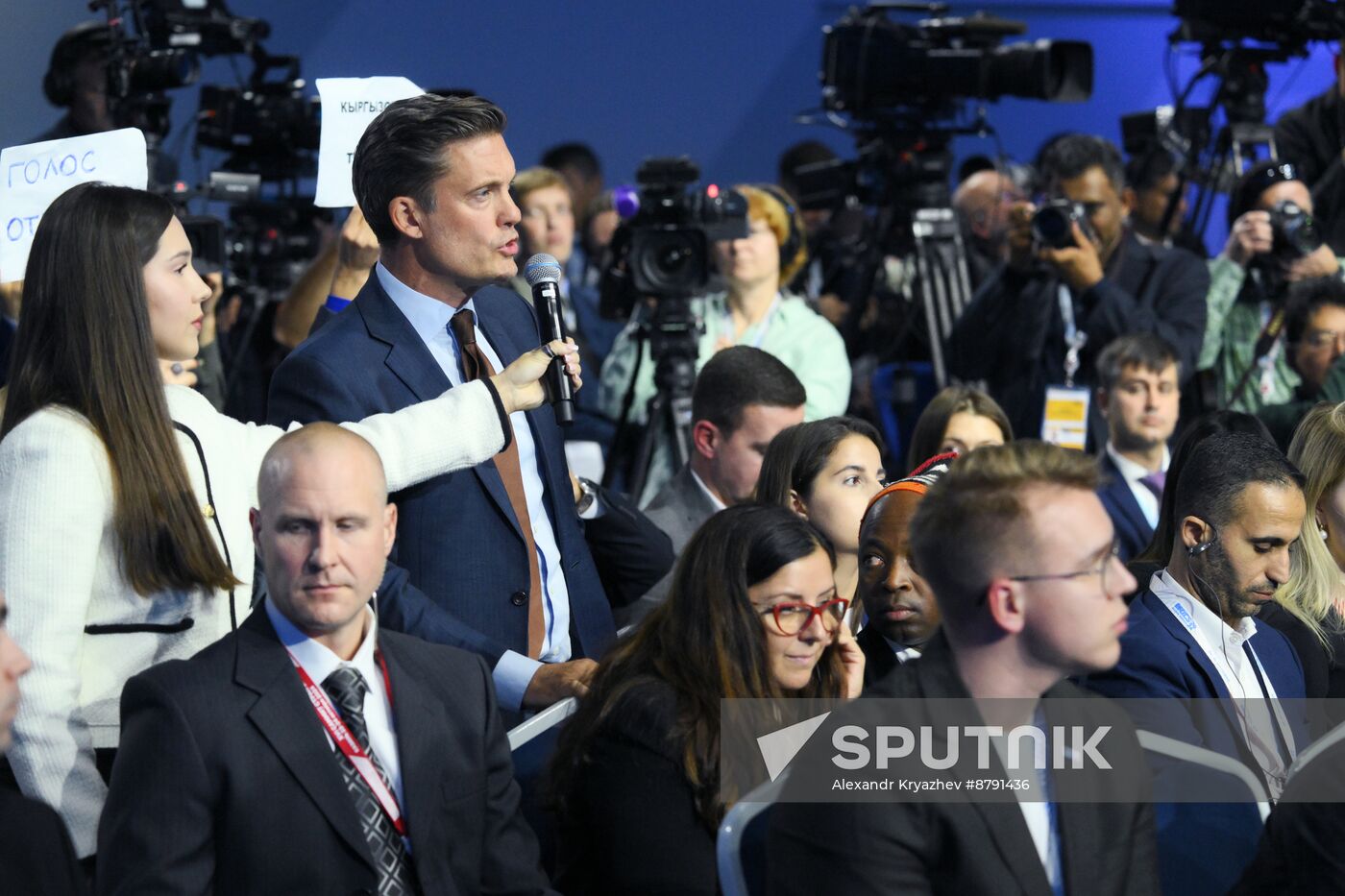 16th BRICS Summit. Press conference with President of Russia Vladimir Putin