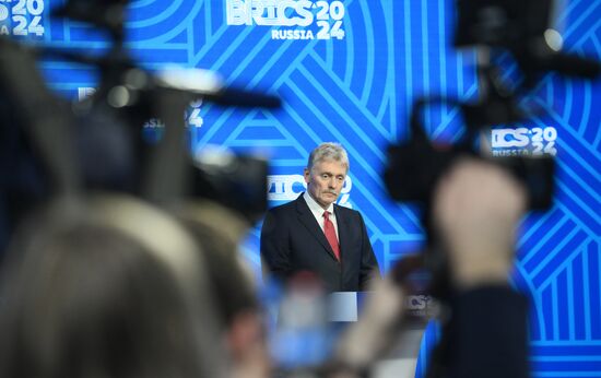 16th BRICS Summit. Press conference with President of Russia Vladimir Putin