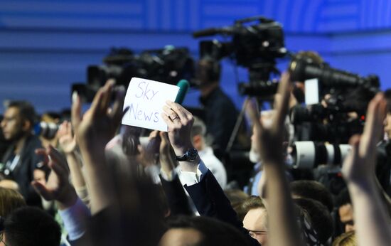 16th BRICS Summit. Press conference with President of Russia Vladimir Putin